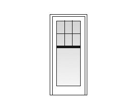 Modified Colonial - Simulated Check Rail